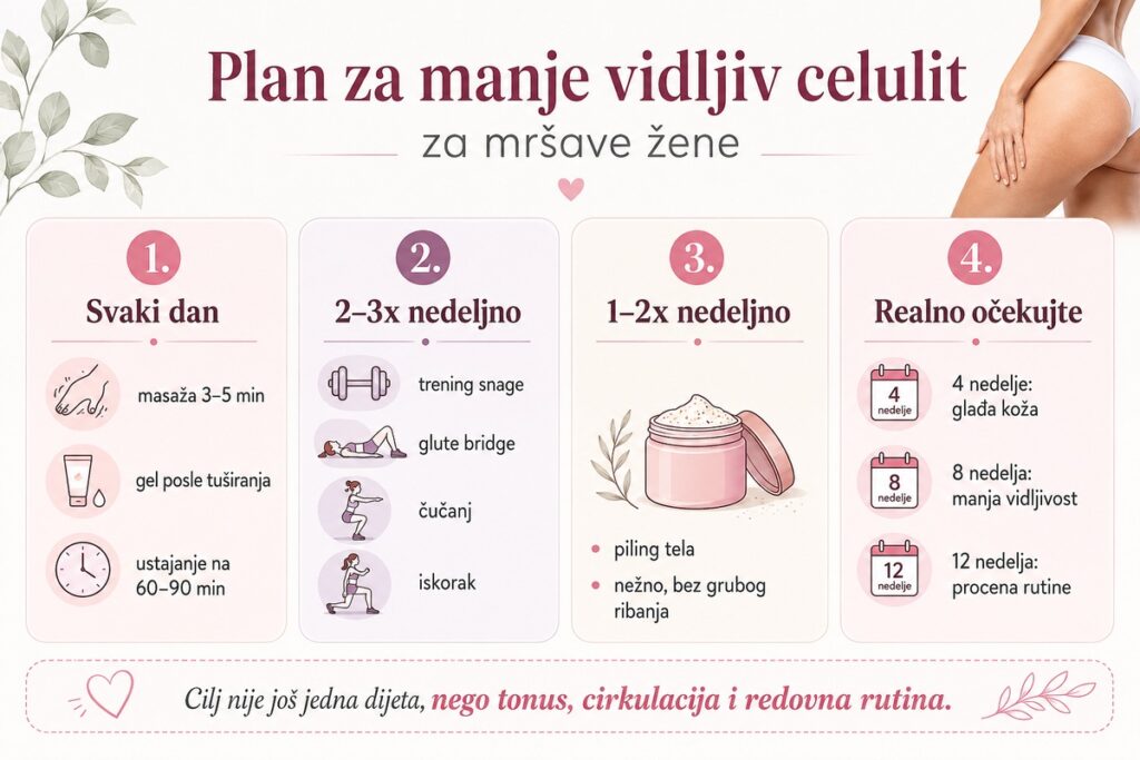 celulit kod mršavih žena infografik