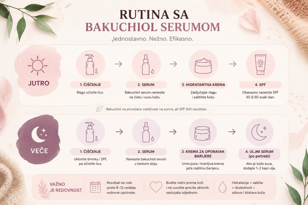 bakuchiol serum infografik